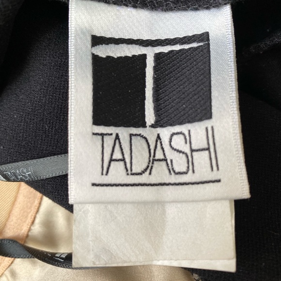 Tadashi full length black gown - Picture 7 of 8